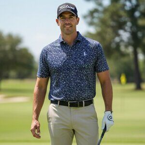 Polo by Ralph Lauren Men's XXL Floral Golf Polo Short Sleeve